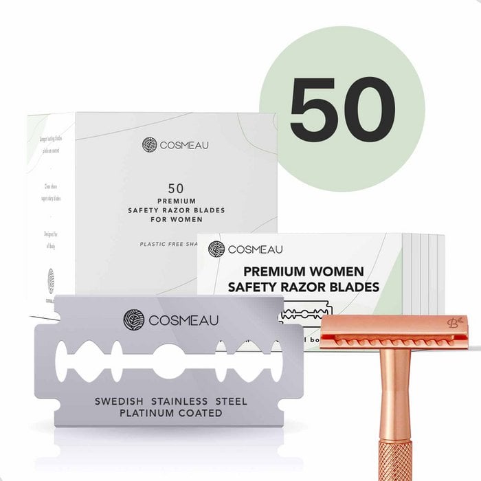 Cosmeau Safety Razor Blades for Women