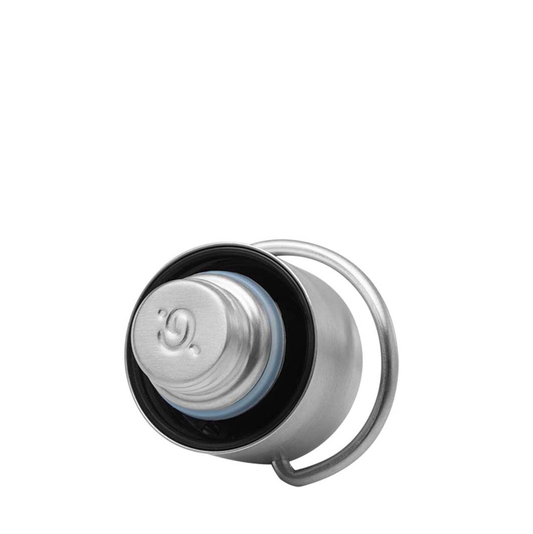 Qwetch - Geïsoleerde Roestvrijstalen ‘Active’ Fles - Brushed Steel