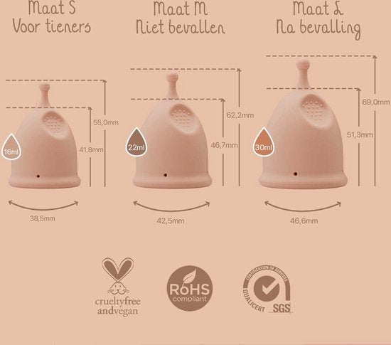 Menstrual cup 3rd Generation