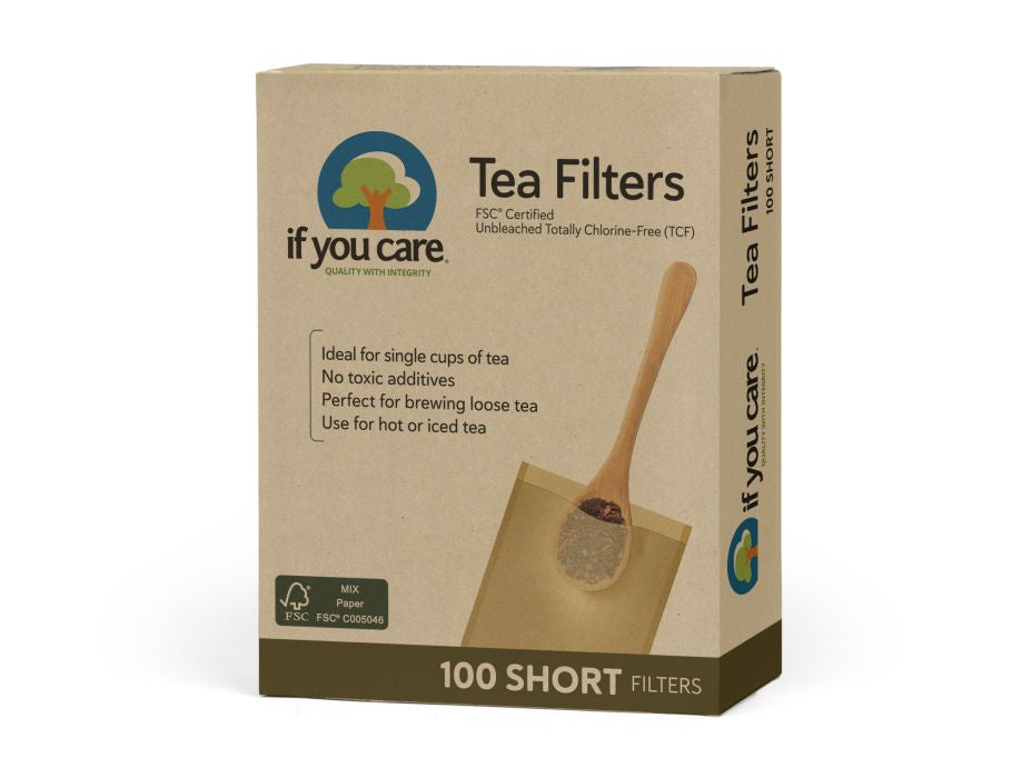 If You Care Teefilter – ungebleichtes und chlorfreies (TCF) Papier