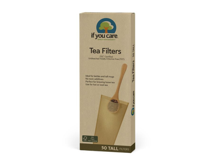 If You Care Teefilter – ungebleichtes und chlorfreies (TCF) Papier