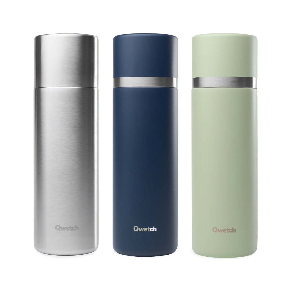 Qwetch - Geïsoleerde Roestvrijstalen Thermosfles - 750 ML