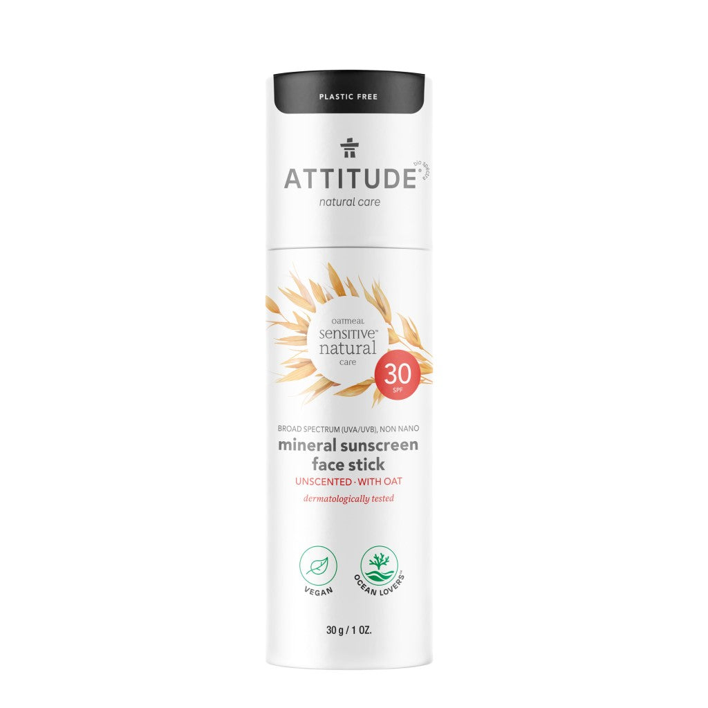 Minerale Zonnebrandcrème Gezicht Stick SPF30 - Gevoelige Huid-Zonnebrandcrème-Attitude-Zo Zero