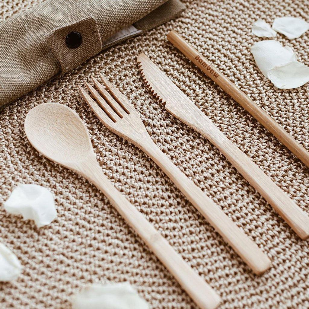 Bambaw Bamboo Cutlery Set