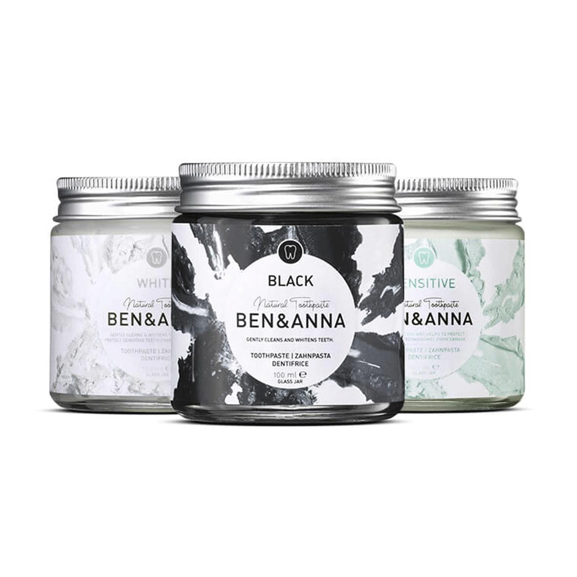 Ben&Anna Natural Toothpaste in Glass Jar