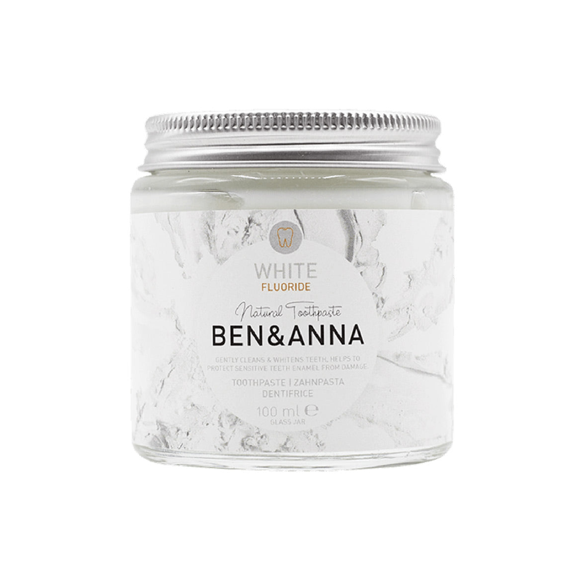 Ben&Anna Natural Toothpaste White Fluoride