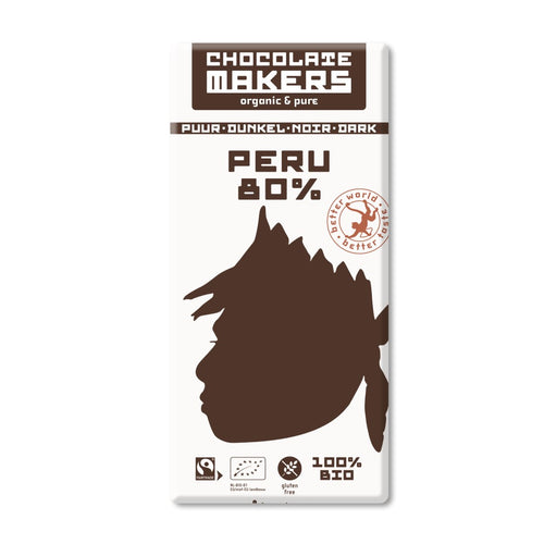 Chocolatemakers Awajún Chocoladereep Puur 80%