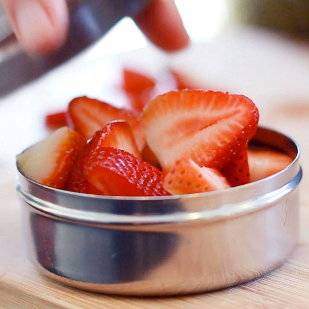 Lunchbox ECOdipper with strawberries