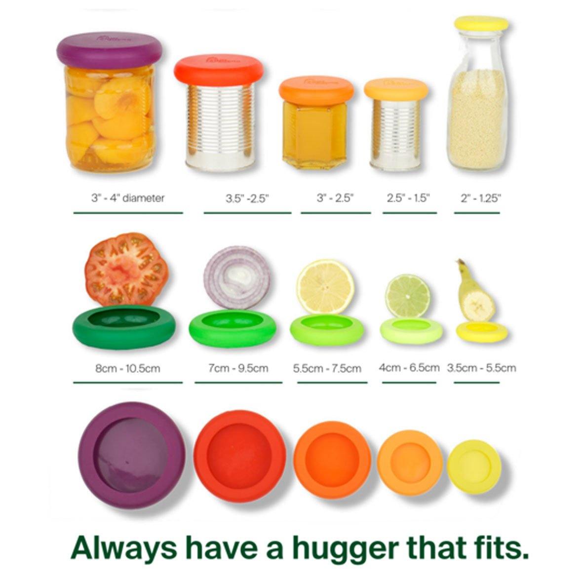 Food Huggers - Set van 5-Food Huggers-Food Huggers-Zo Zero