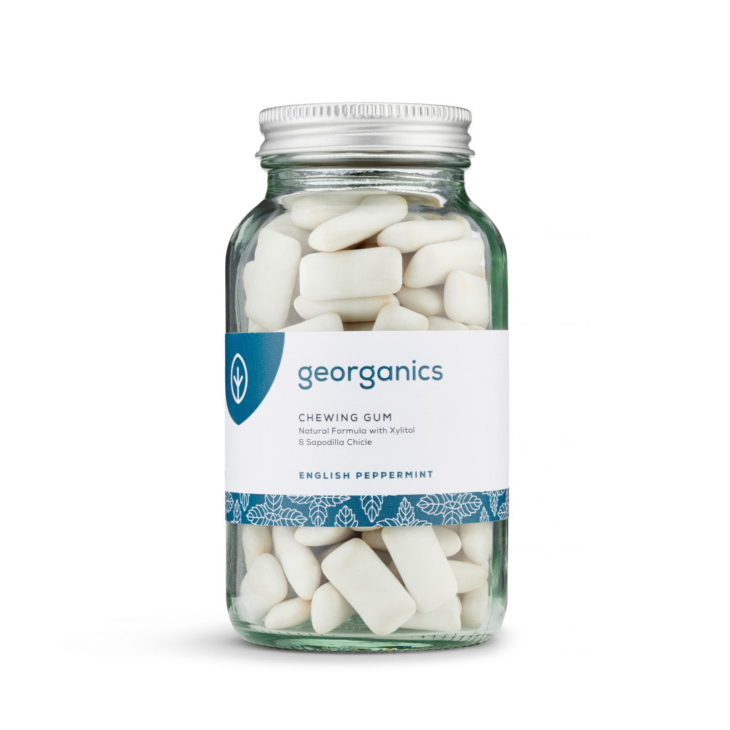Georganics Chewing Gum Refill English Peppermint