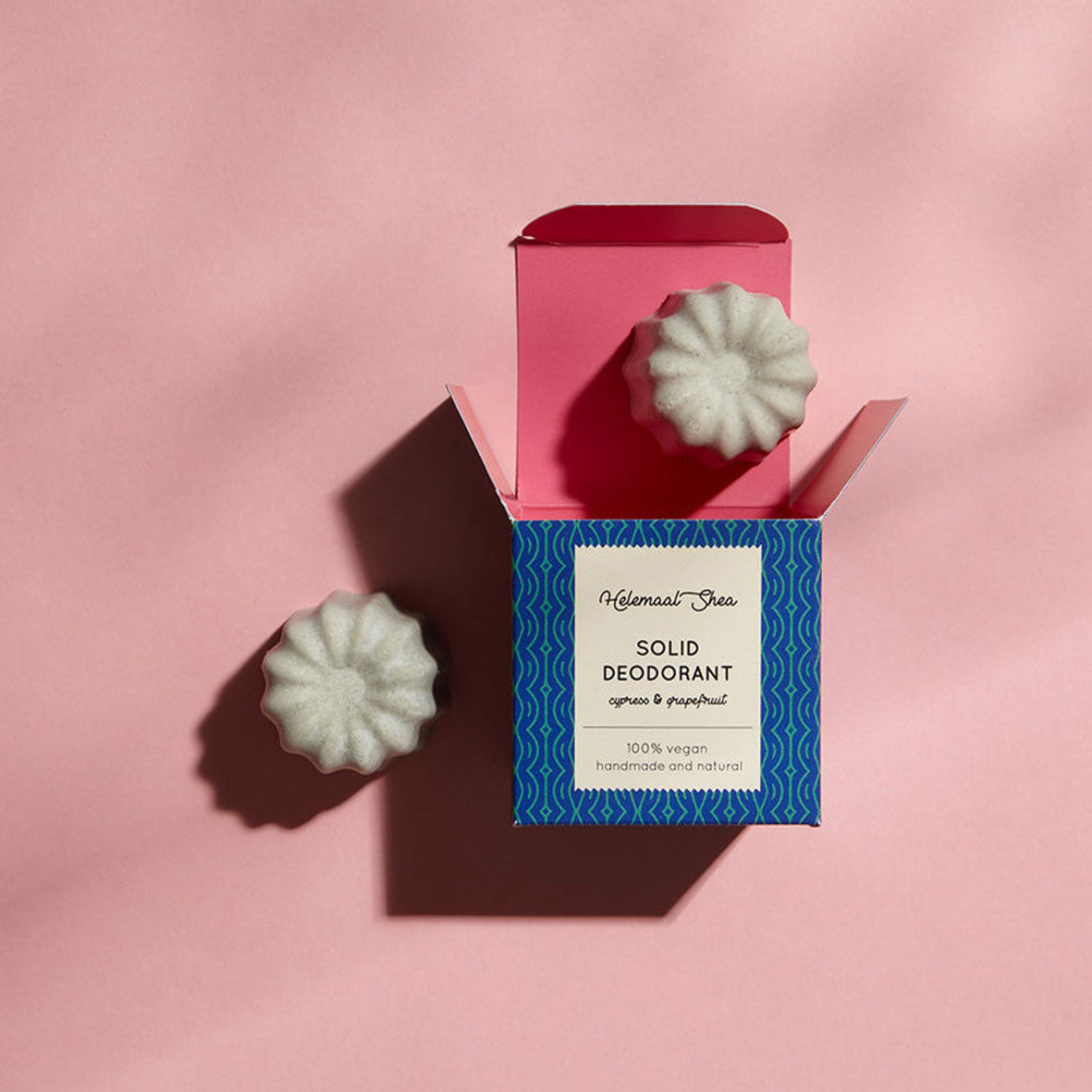 HelemaalShea Solid Deodorant Cyprus & Grapefruit