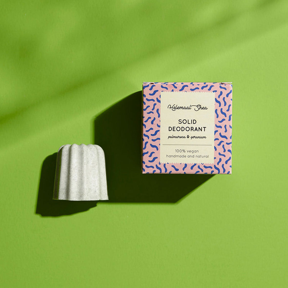 HelemaalShea Solid Deodorant Palmarosa & Geranium