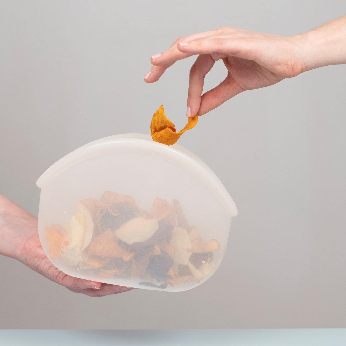 Hugger Bags Clear Large Lifestyle