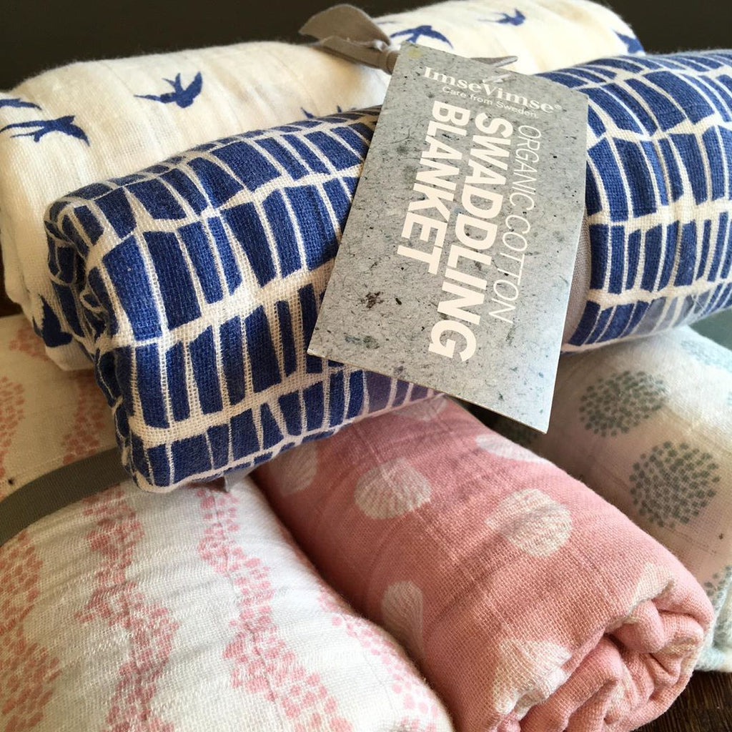 ImseVimse Organic Cotton Swaddling Blanket