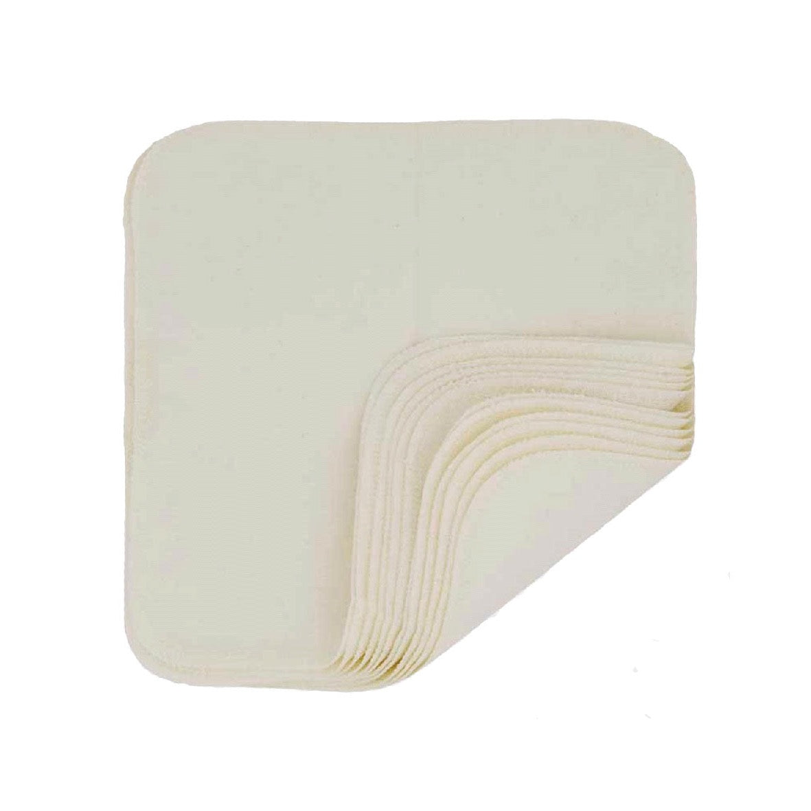 ImseVimse Reusable Cotton Wipes White