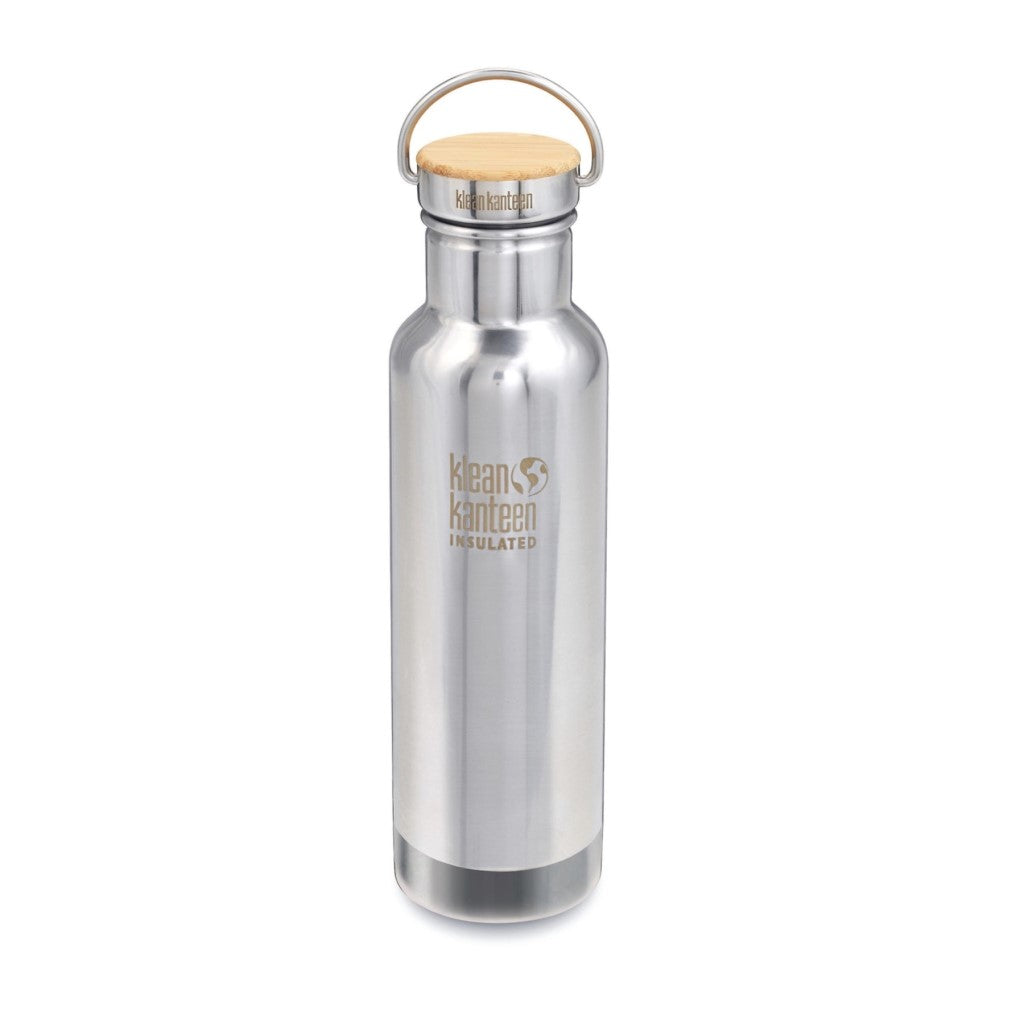 Klean Kanteen Roestvrijstalen Isolerende Reflect Waterfles met Bamboo Dop - Mirrored