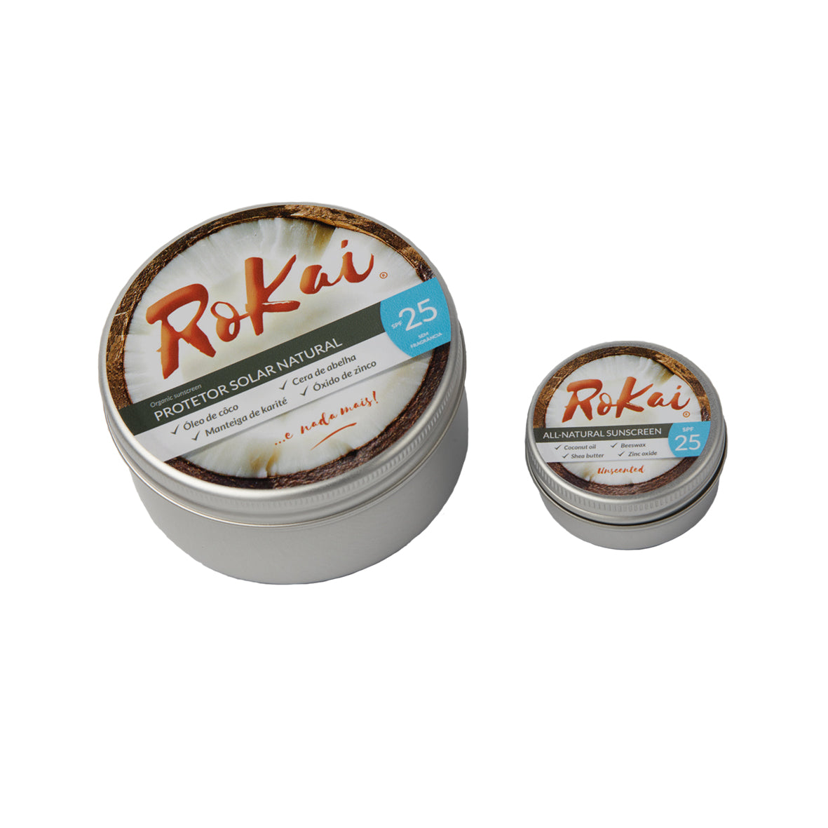 Natuurlijke Zonnebrandcrème SPF 25-Zonnebrandcrème-RoKai-Zo Zero