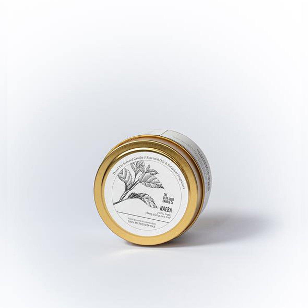 TheVeryGoodCandleCo Travel Tin Candle Naeba