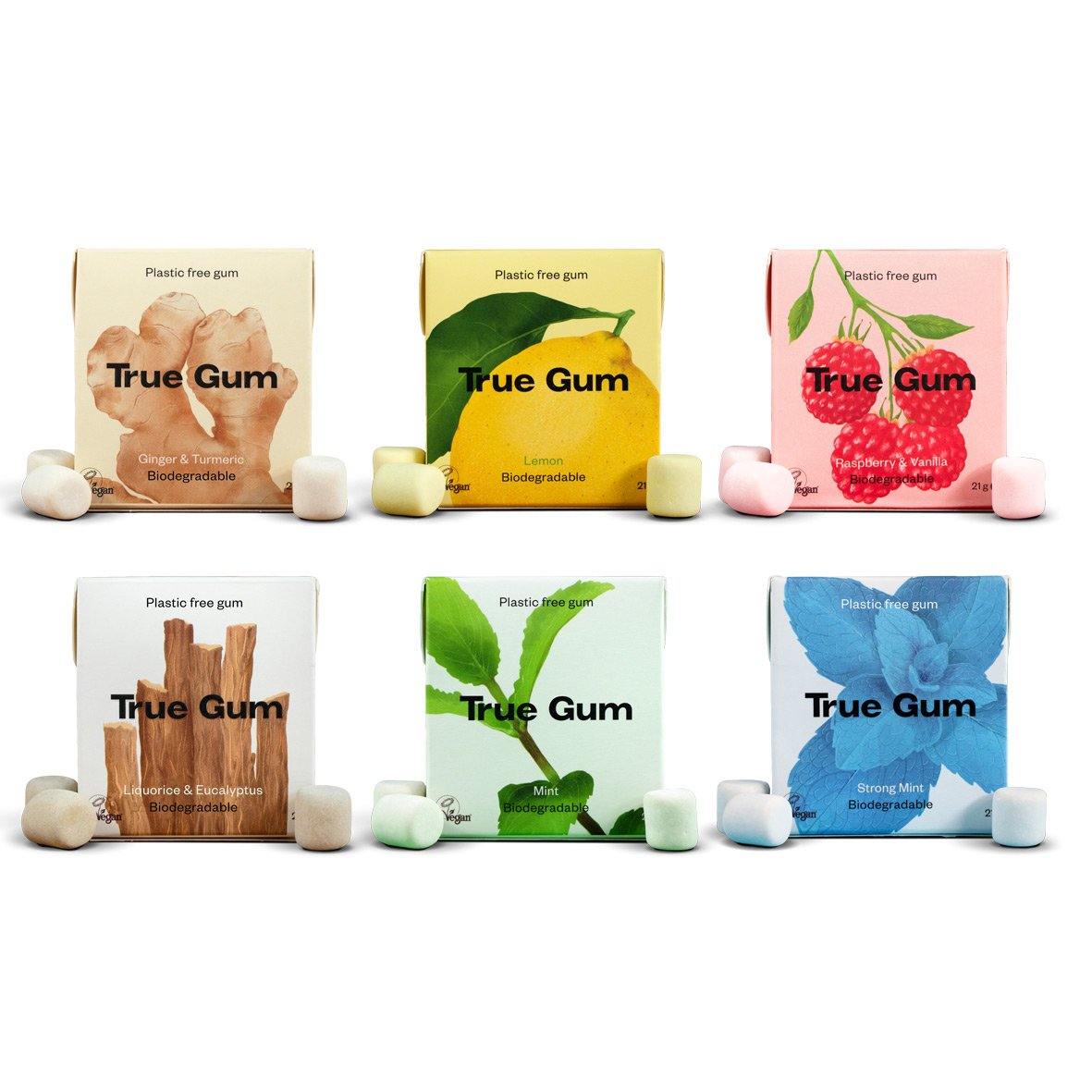 True Gum Natuurlijke Kauwgom Alle Smaken