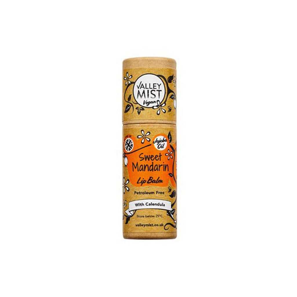 ValleyMist Natural Vegan Lip Balm Red Mandarin