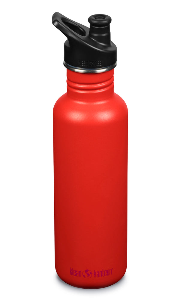 Klean Kanteen Trinkflasche Classic – 800 ml – mit Sportverschluss