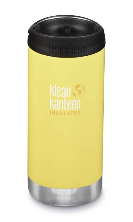 Klean Kanteen Isolatiefles - 355 ml - met koffiedop