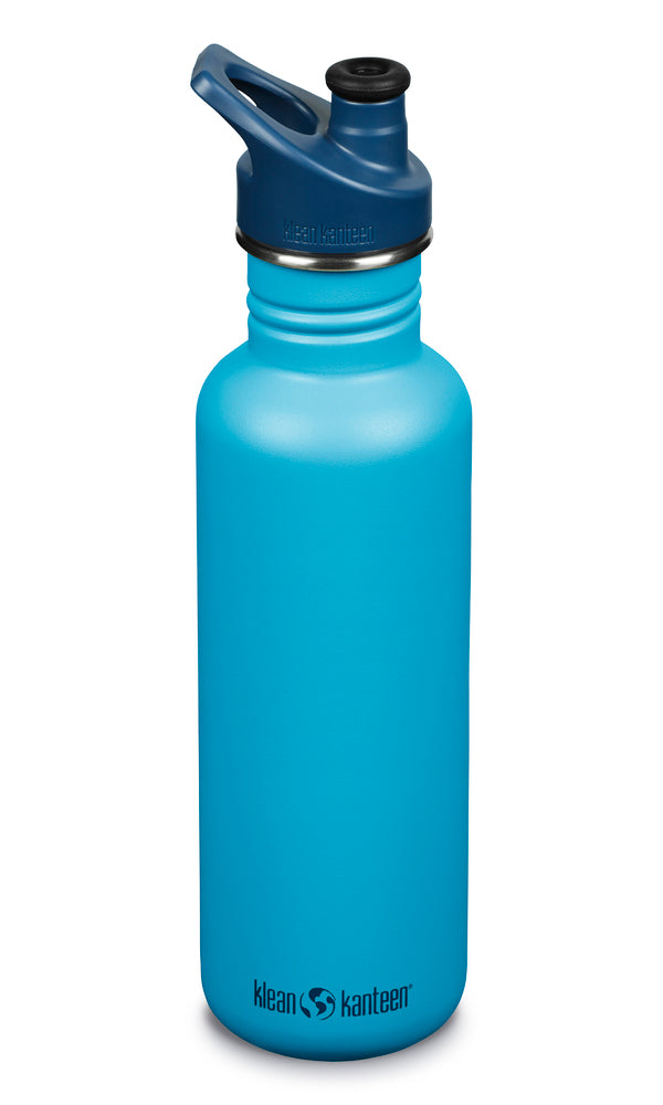 Klean Kanteen Drinking Bottle Classic - 800 ml - with sports cap