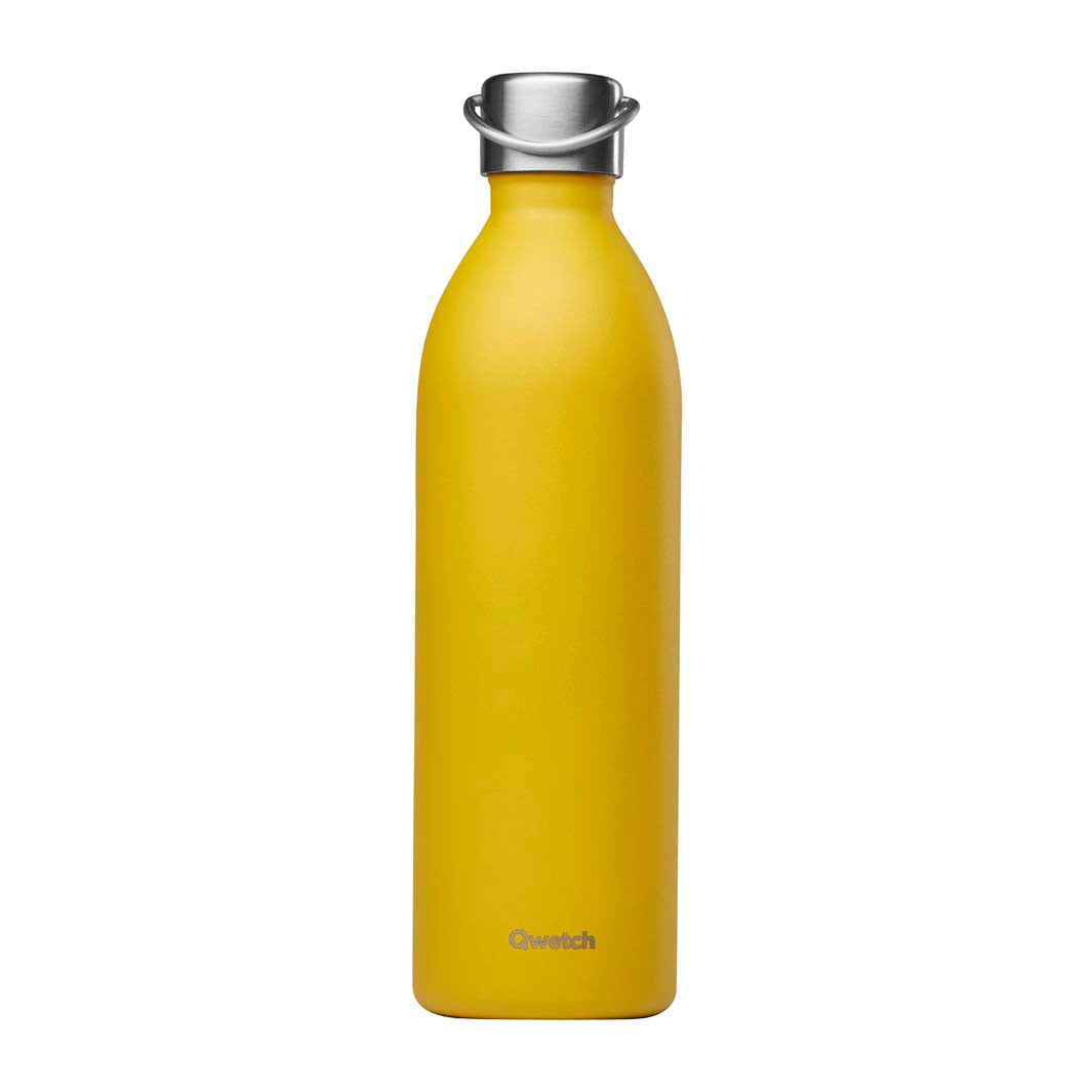 Qwetch - Insulated Stainless Steel 'Active' Bottle - Curry