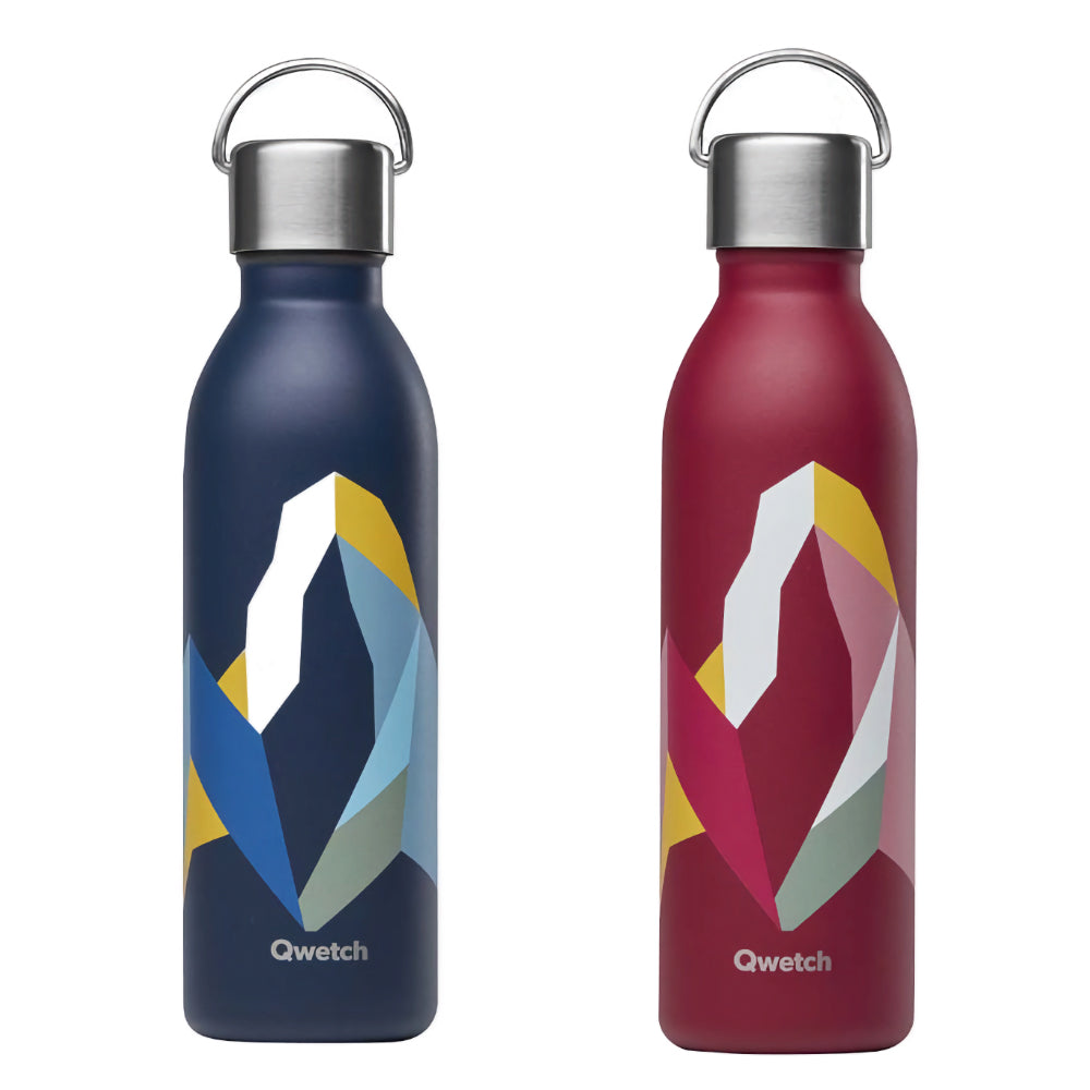 Qwetch - Insulated Stainless Steel 'Active' Bottle - 600 ML