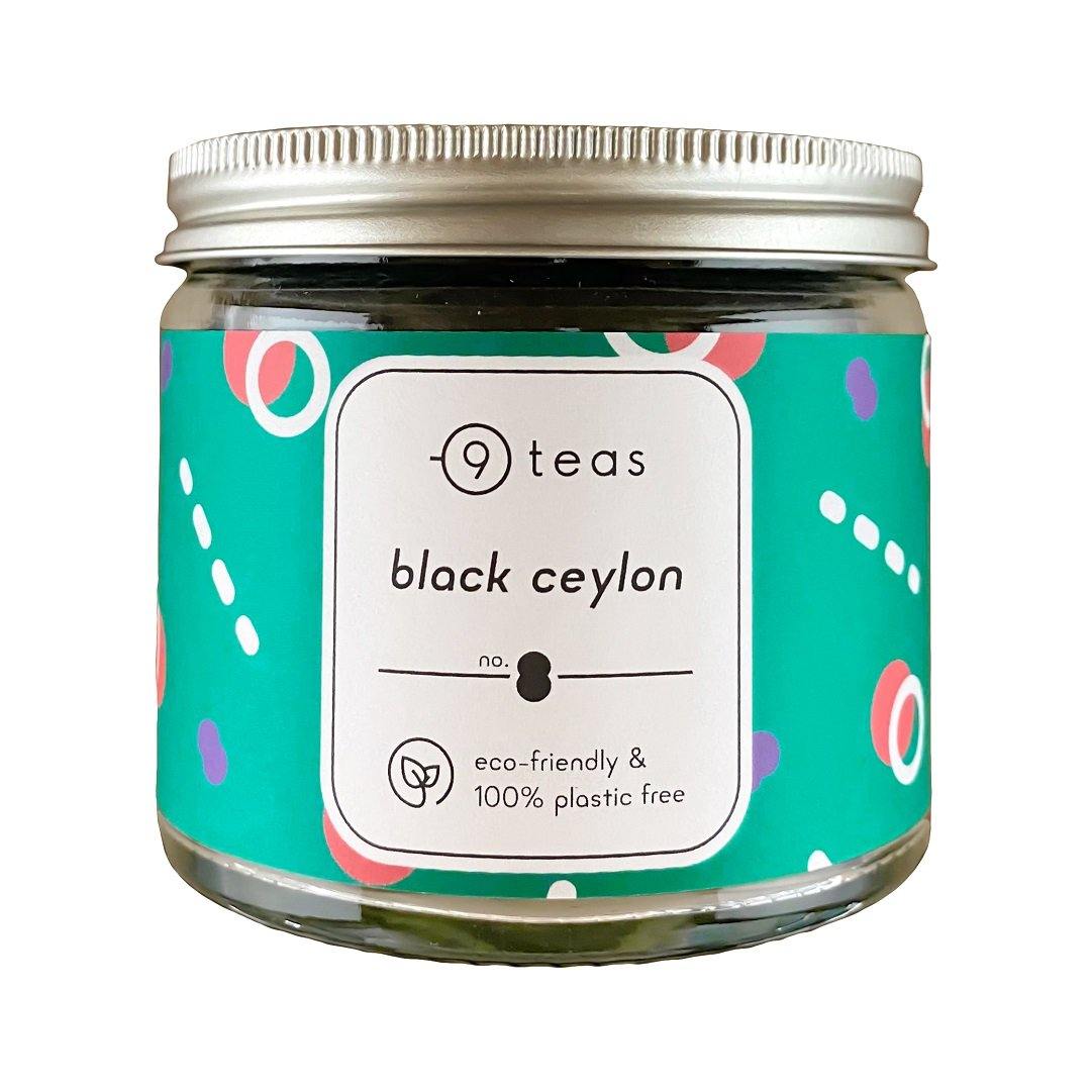 9teas no 8. black ceylon medium