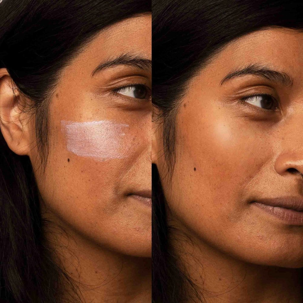Attitude | Zonnebrand solar stick gezicht voor de gevoelige huid SPF30 | Op gezicht gesmeerd