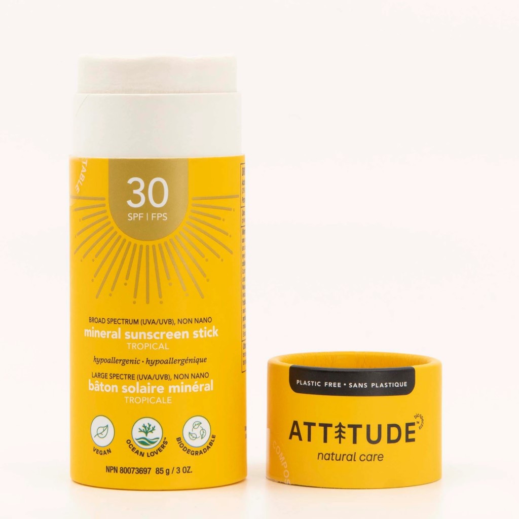 Attitude | Minerale Zonnebrancrème SPF 30 | Stick | Tropical - Open