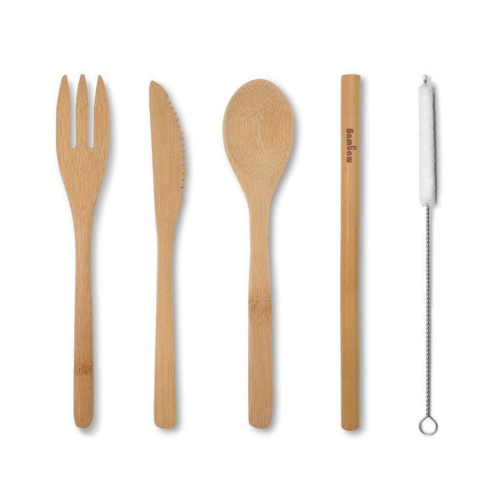 Bambaw Bamboo Cutlery Set 