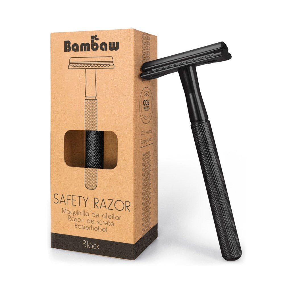 Bambaw Metal Safety Razor - Zwart
