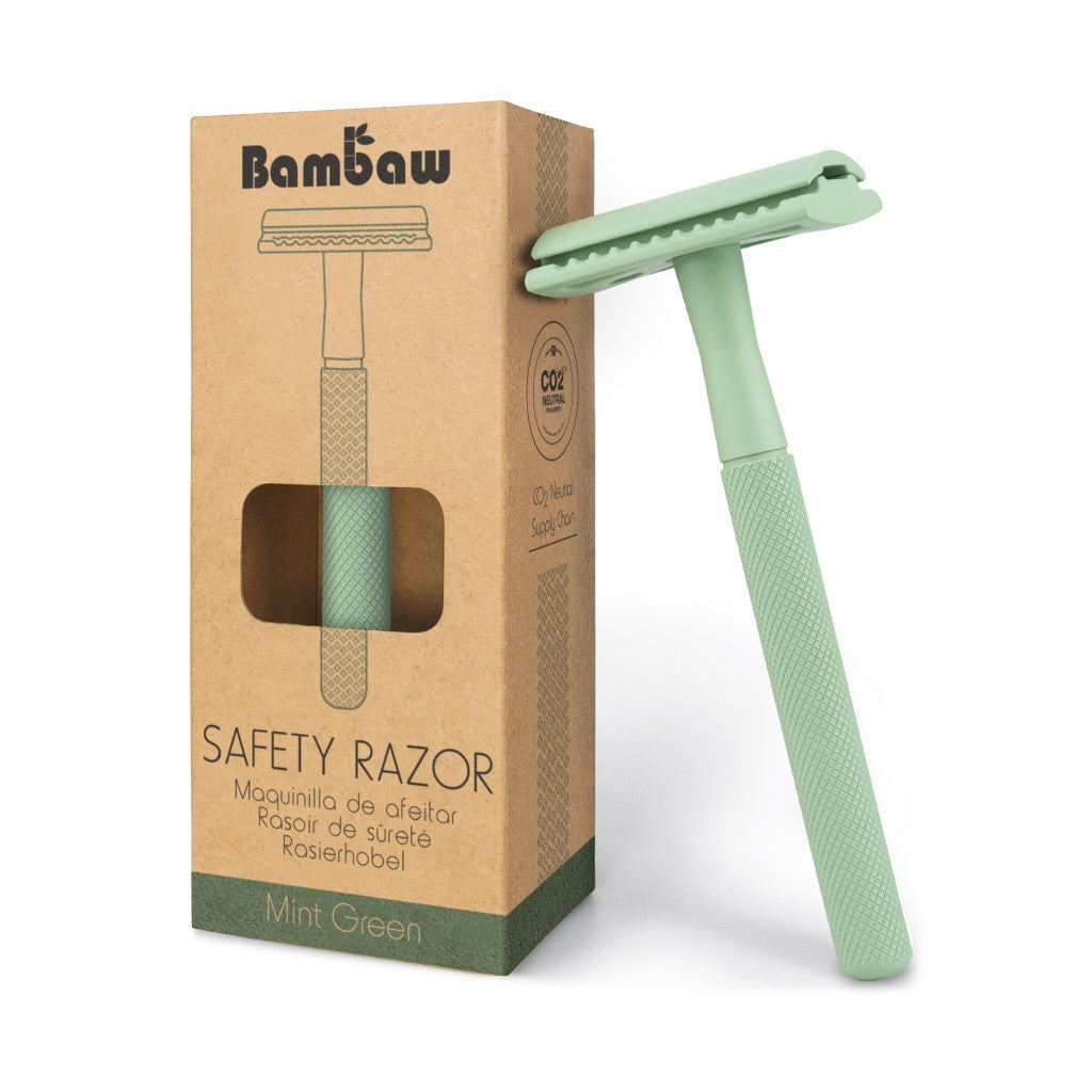 Bambaw Metal Safety Razor - Mintgroen