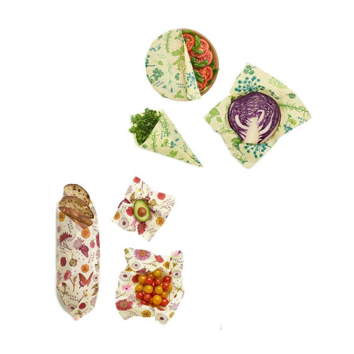 Bee's Wrap Vegan Assorted 3 Pack All Prints