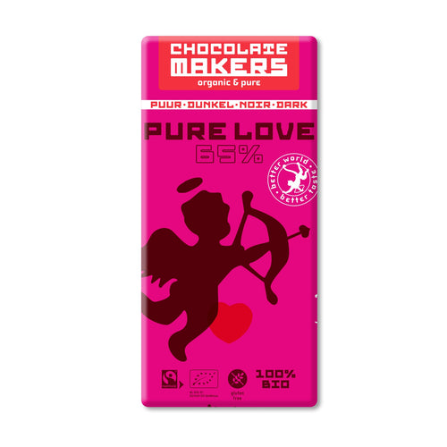 Chocolatemakers - Puur Liefde Chocoladereep - Puur 65% - Zo Zero