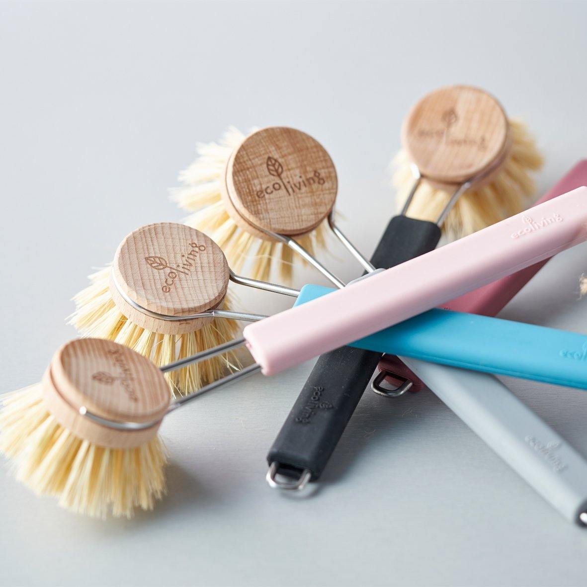 EcoLiving Silicone Dishwashing Brush All Colours