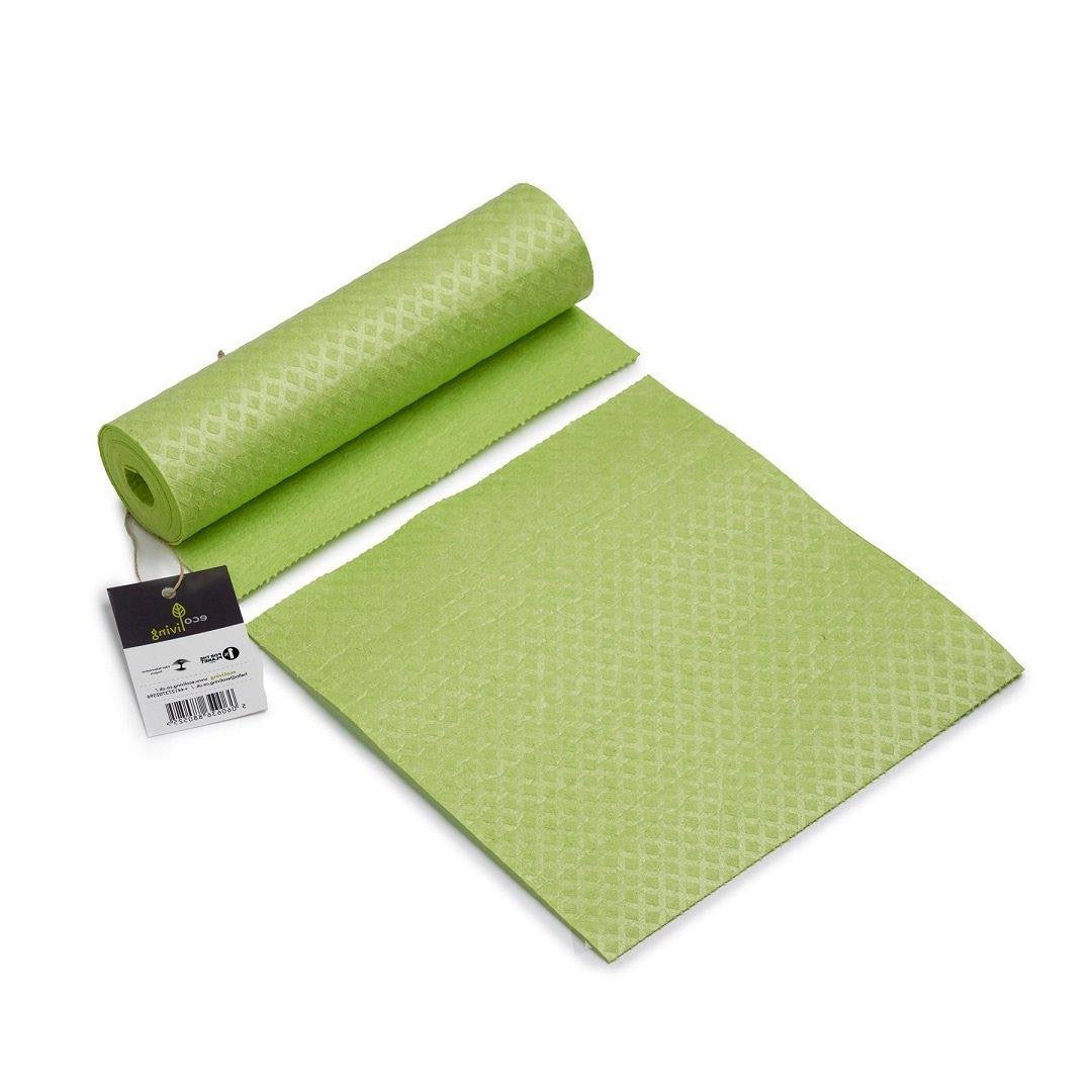 Ecoliving Compostable Sponge Roll Green