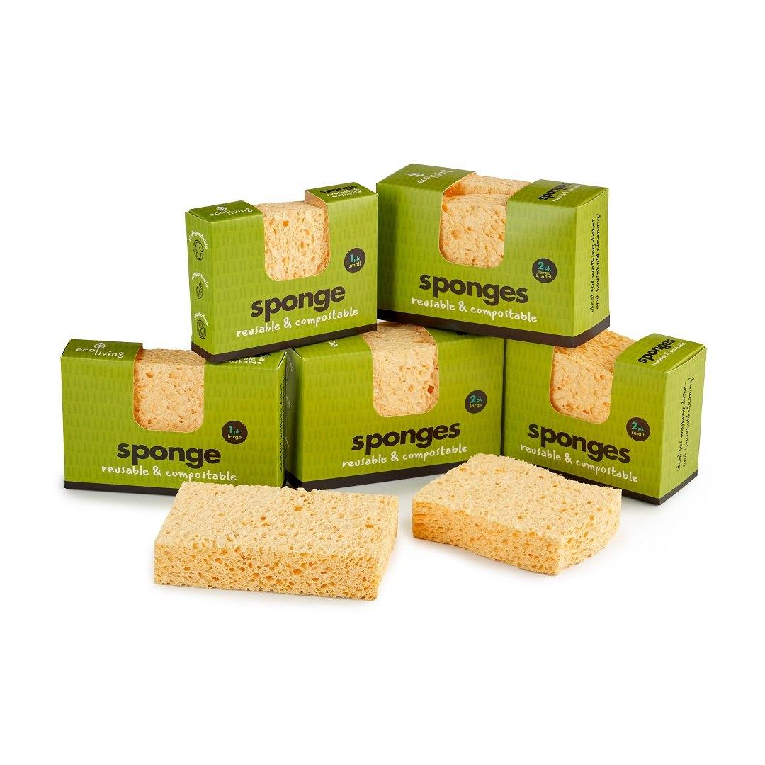 EcoLiving Compostable UK Sponge All