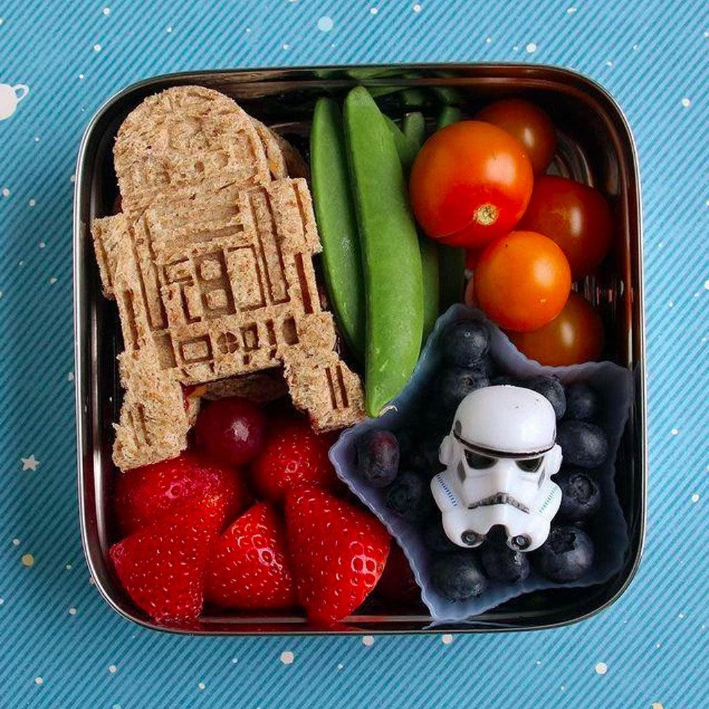 Ecolunchbox Solo Cube with food display