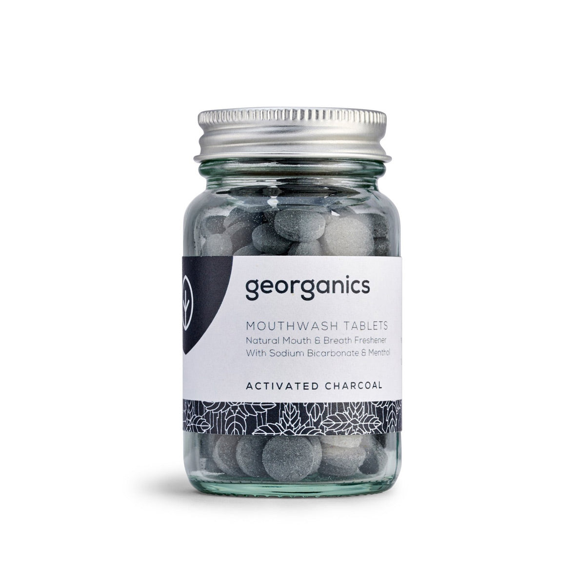 Georganics Mouthwash Tablets Charcoal