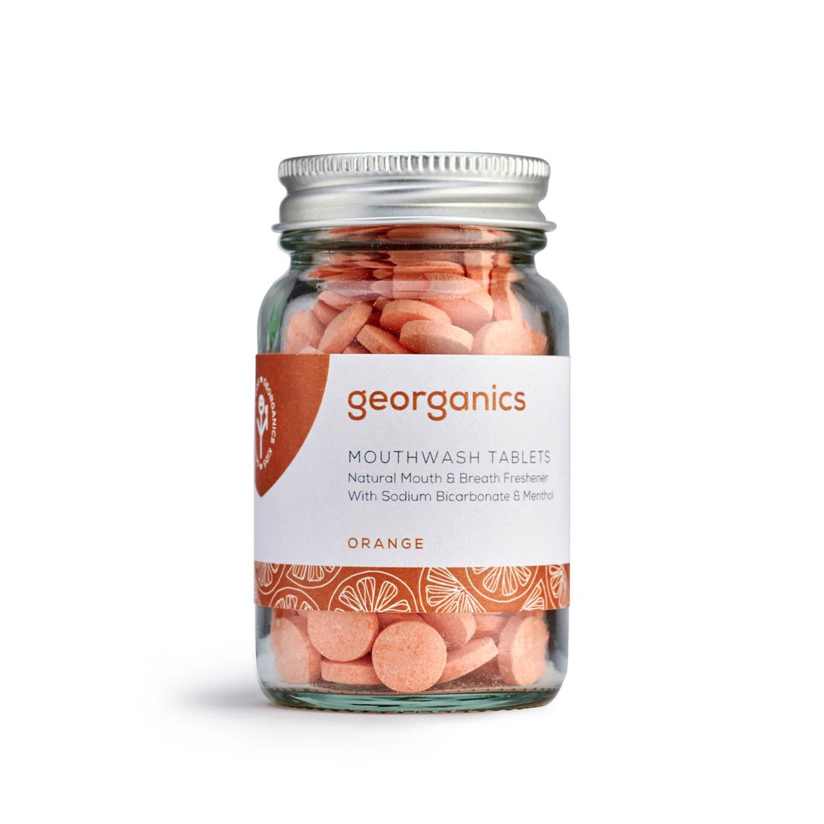 Georganics Mouthwas Tablets Orange
