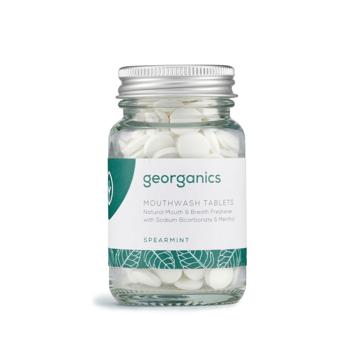 Georganics Mouthwas Tablets Spearmint