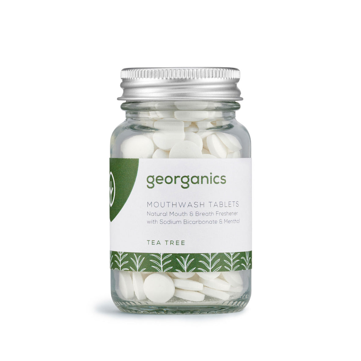 Georganics Mouthwas Tablets Tea Tree