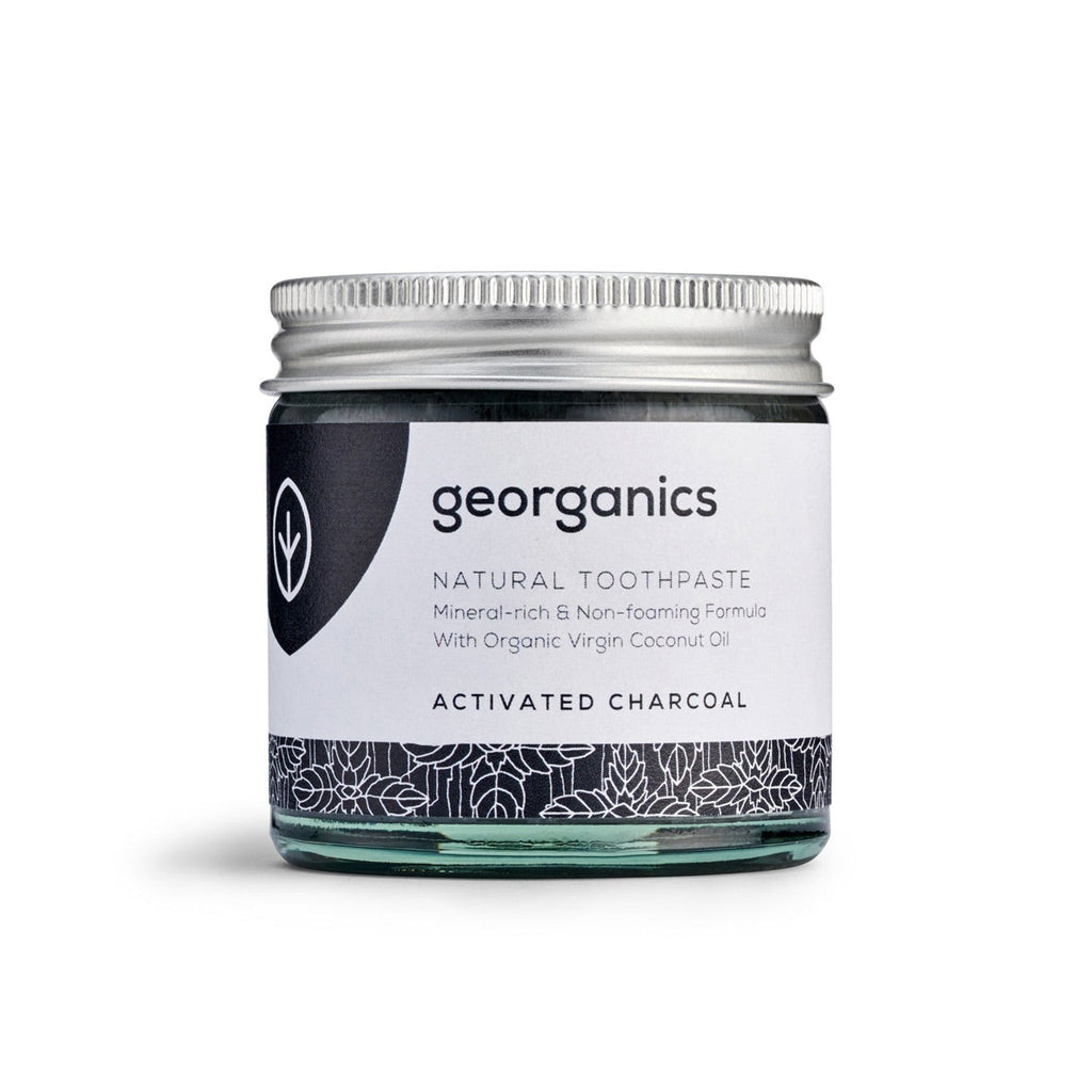 Georganics plastic free toothpaste Activated Charcoal