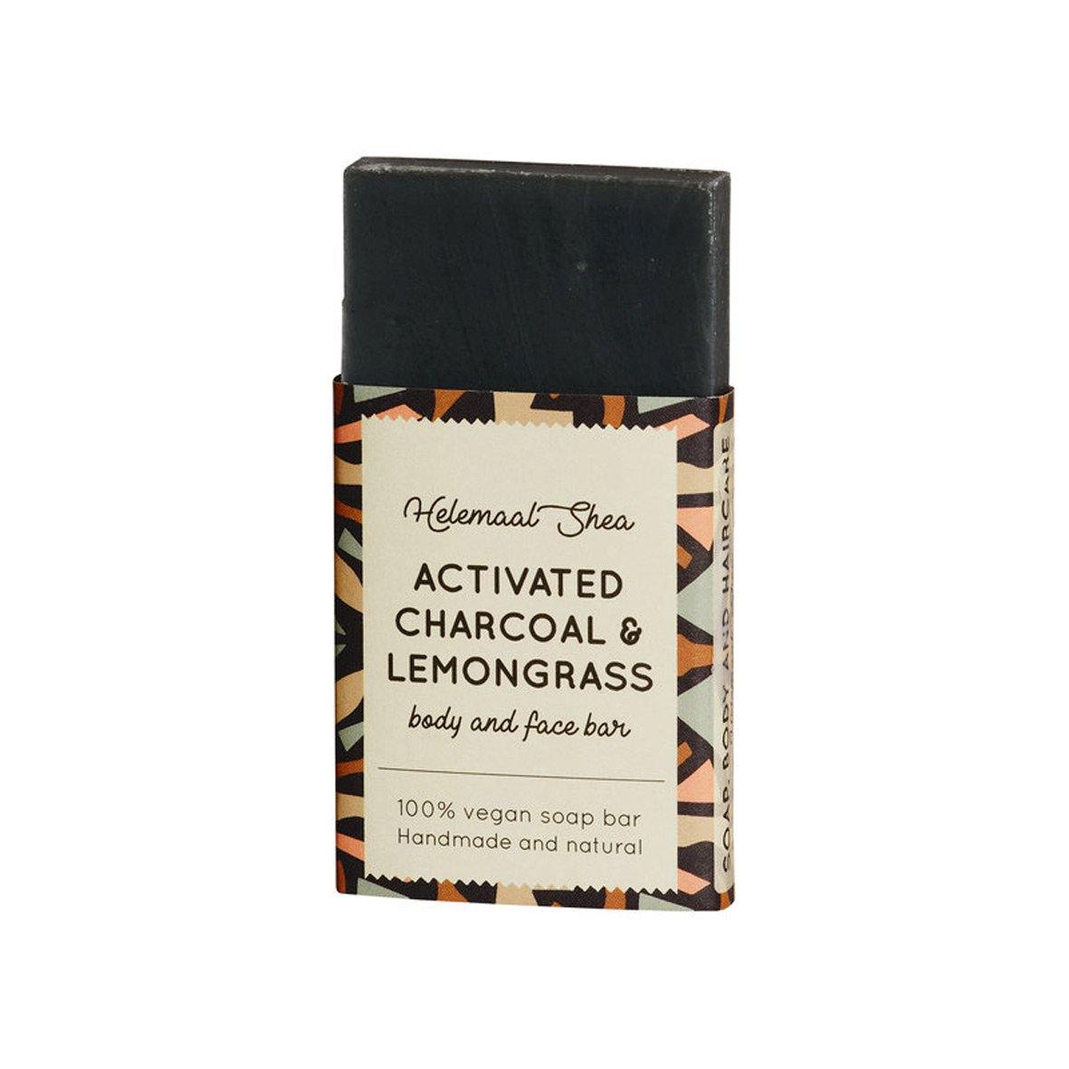 HelemaalShea Activated Charcoal & Lemongrass Mini