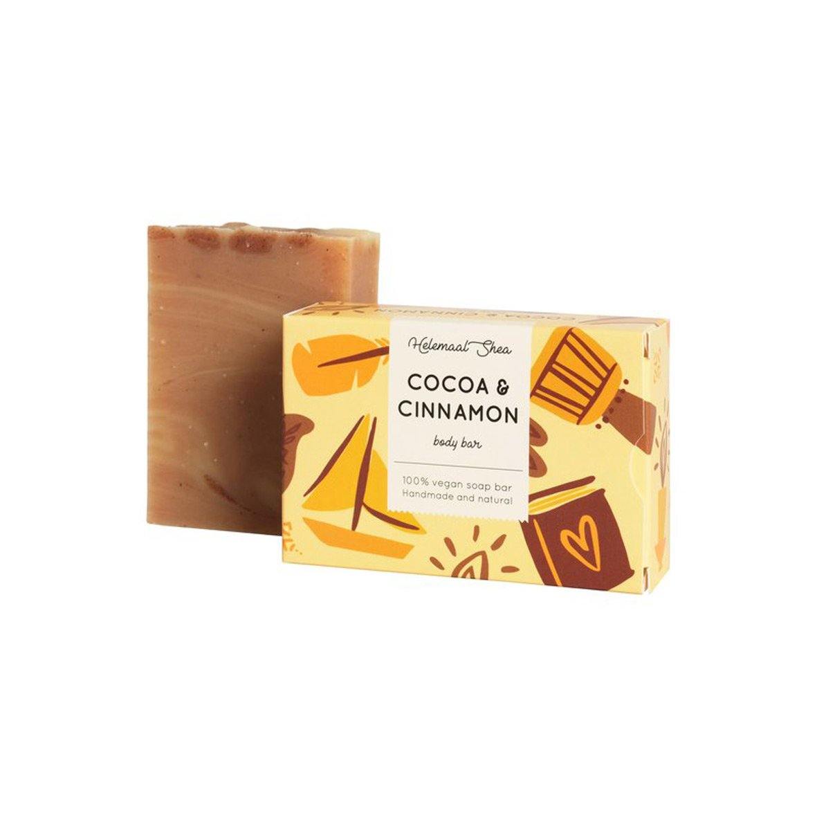 HelemaalShea Cocao & Cinnamon Bar Standaard