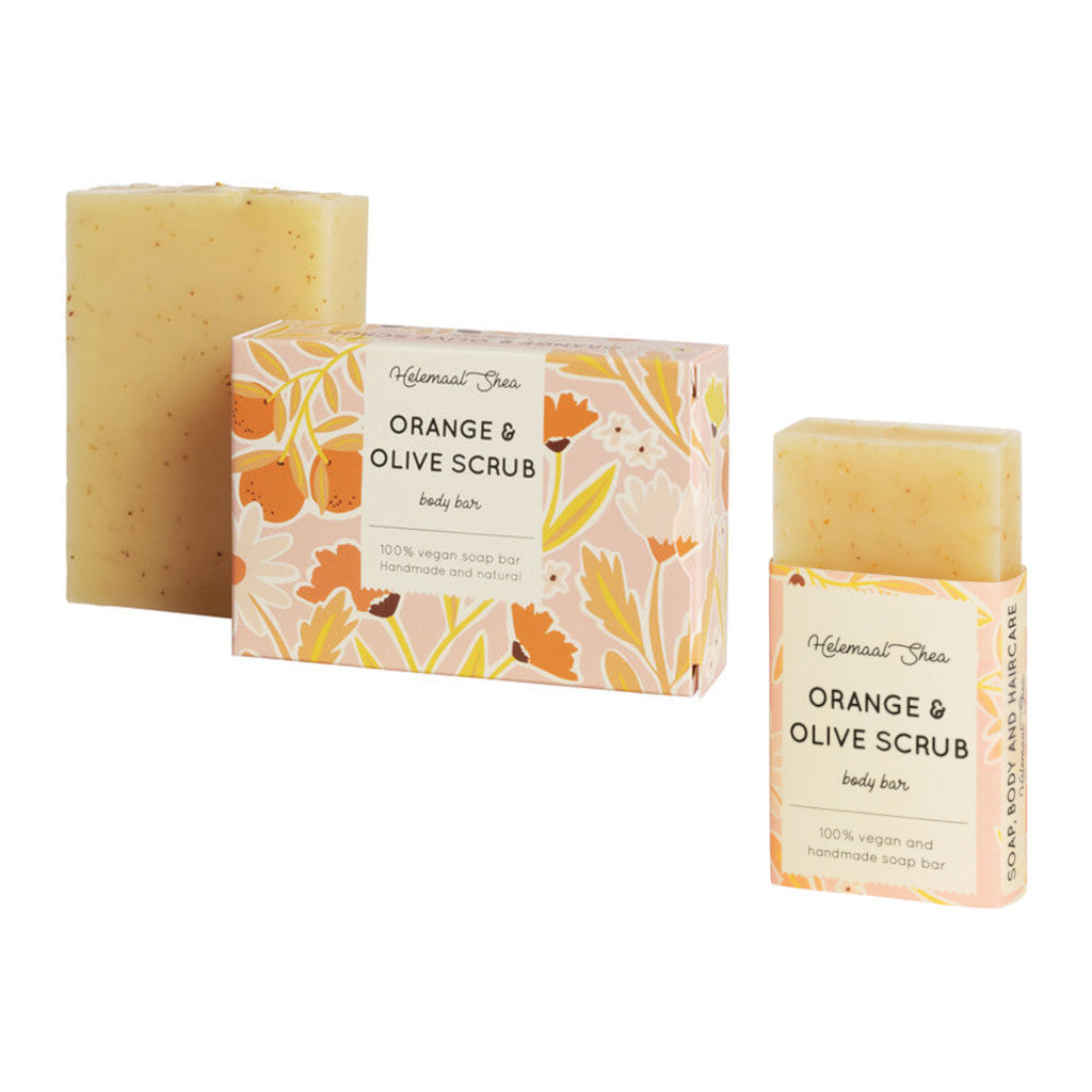 HelemaalShea Orange & Olive Scrub Standard and Mini