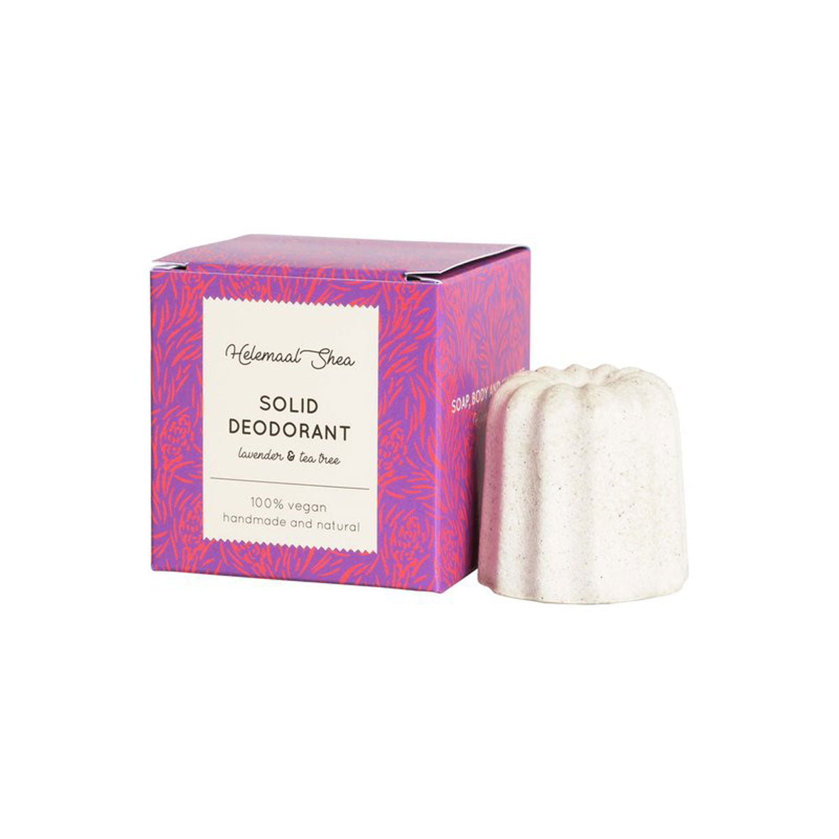 HelemaalShea Solid Deodorant Lavender &amp; Tea Tree